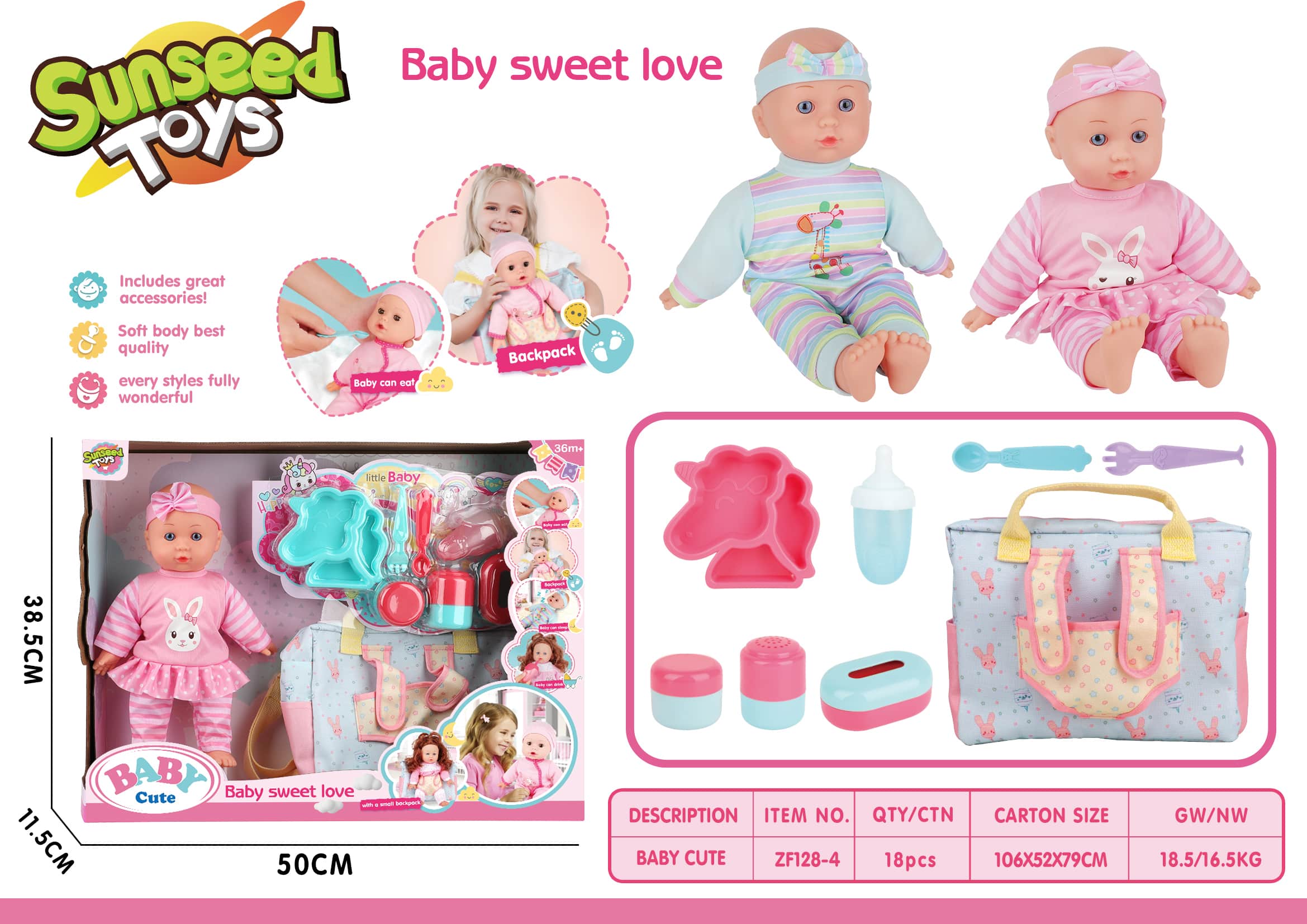 Baby sweet love doll